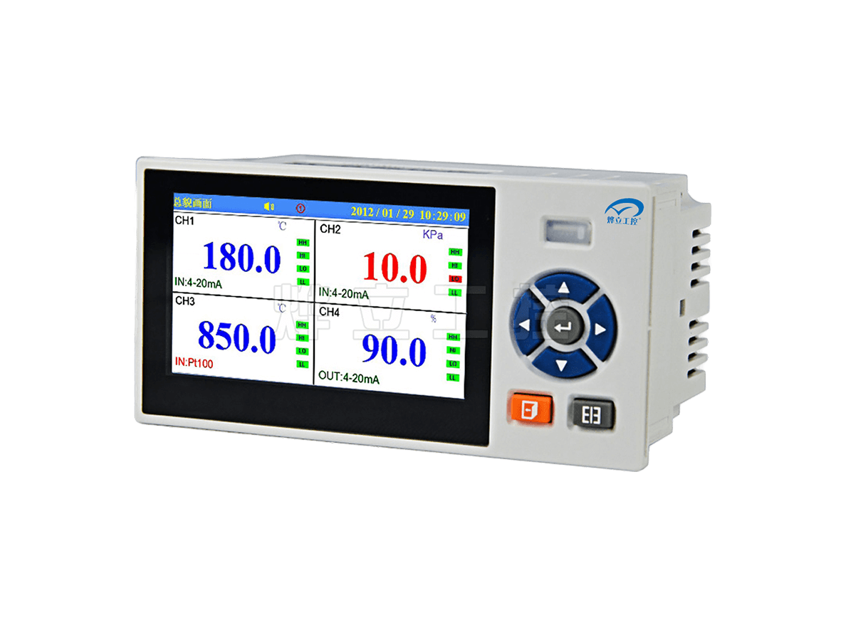 YL6100彩屏無紙記錄儀