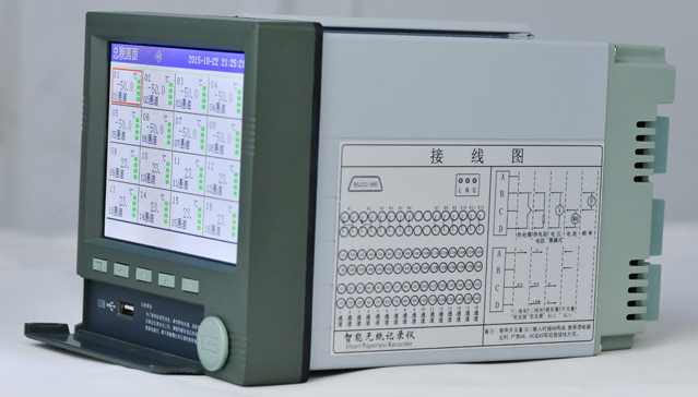 Y3100彩屏無紙記錄儀實(shí)物圖