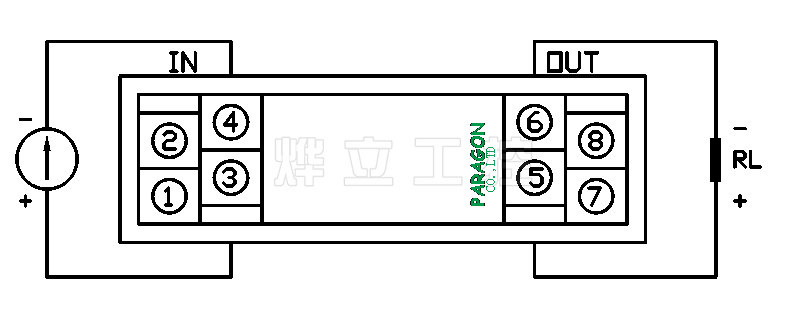 信號(hào)隔離器連接圖